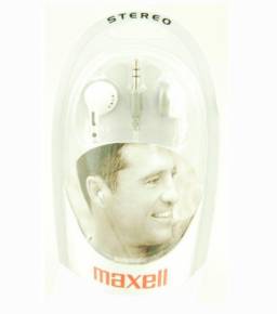 Auricular Maxell Mini Blanco