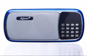 Altavoz Avant USB/3,5MM/SD/FM Pant+Tecl azul
