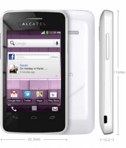 Alcatel OT 4010X T´Pop Pure White