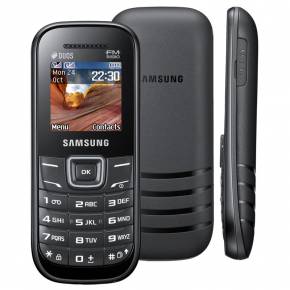 Samsung E1202 Duos Dark Grey