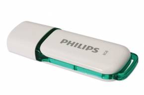 Memoria USB Philips 8GB Snow Green 2.0