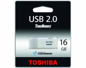 Memoria USB Toshiba 16GB White HAYABUSA